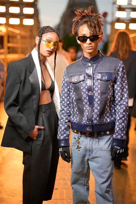 willow smith louis vuitton|Willow & Jaden Smith Get Trendy at Louis Vuitton Spring 2024 .